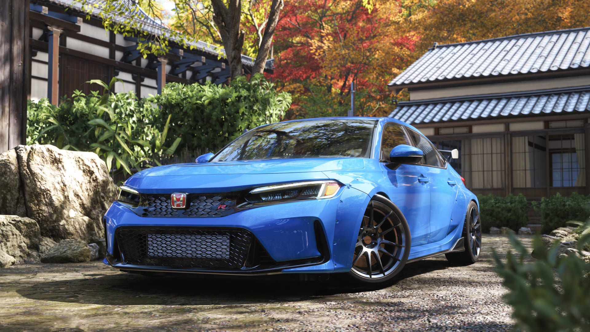 Forza Horizon 6 drifting on mountain touge pass in Japan