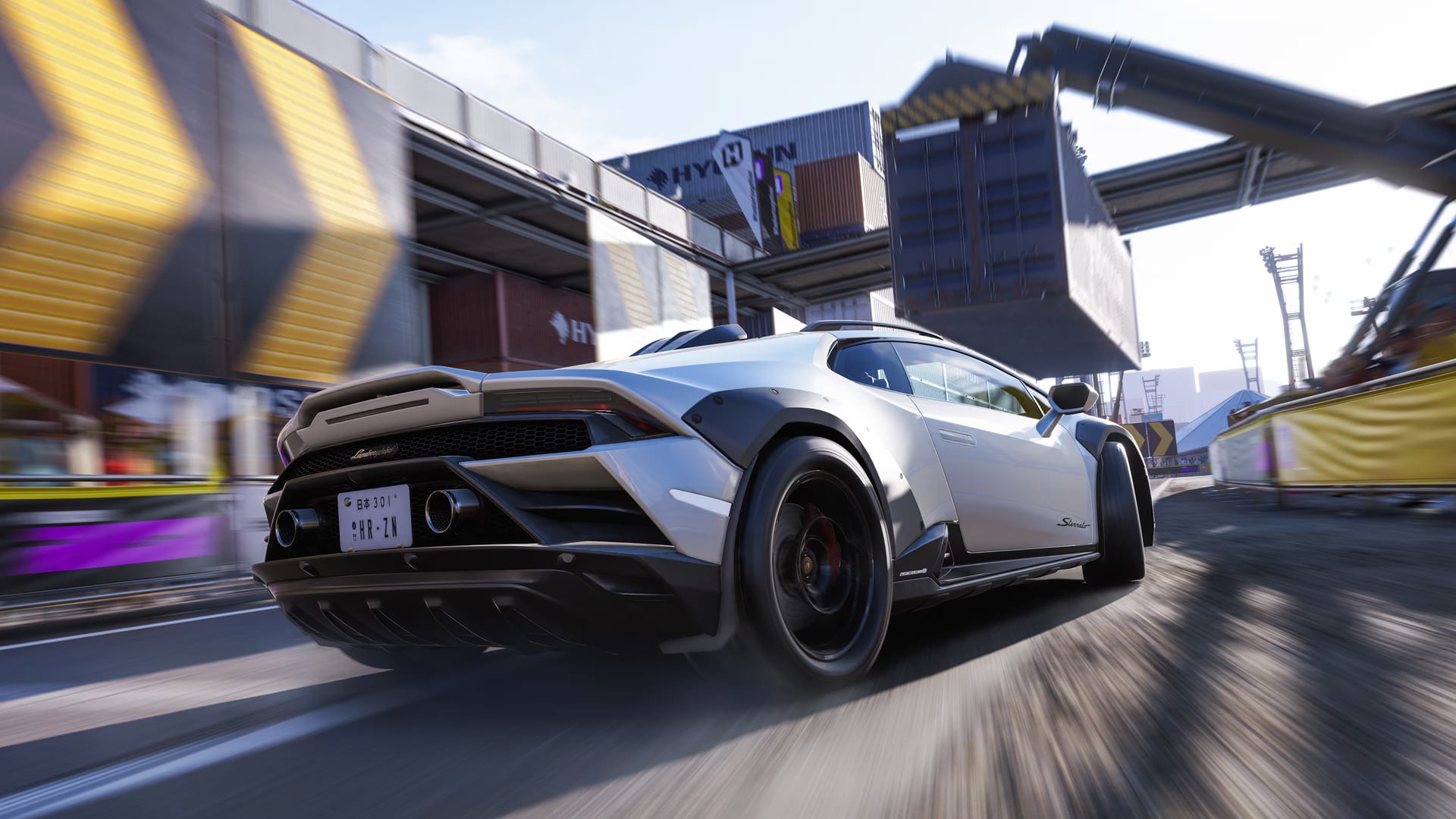 Forza Horizon 6 multiplayer convoy racing on expressway